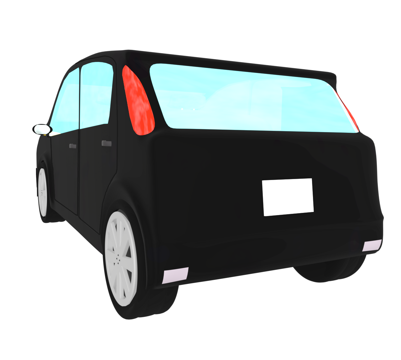 diagonally behind car img