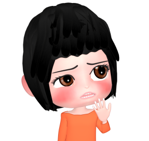 疑問に感じる女性のイラスト