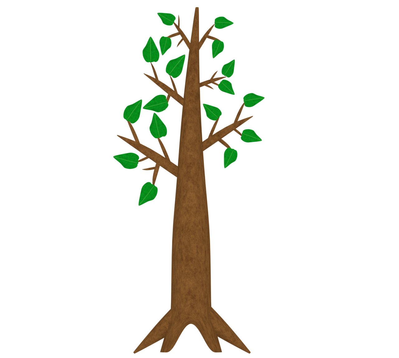 簡単な木のイラスト