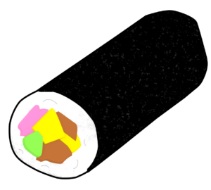 恵方巻のイラスト