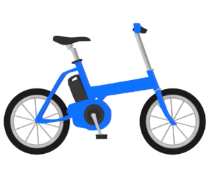 電動アシスト自転車のイラスト