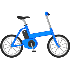 電動アシスト自転車のイラスト