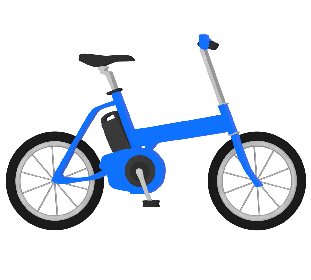 電動アシスト自転車のイラスト