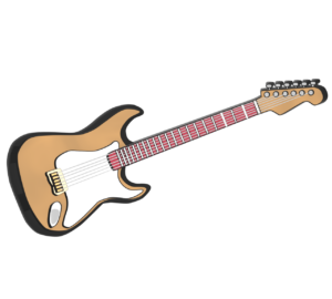 エレキギターのイラスト
