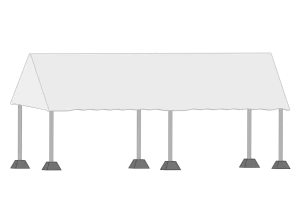 イベントのテントのイラスト