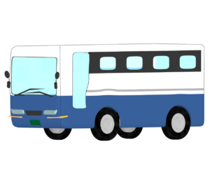 高速バスのイラスト