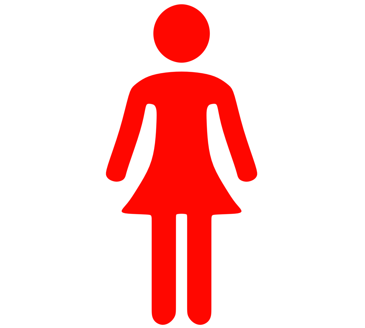 女性のマーク