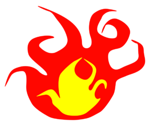 火・炎のマーク