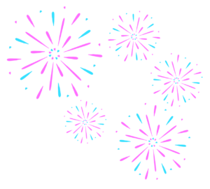 打ち上げ花火の背景