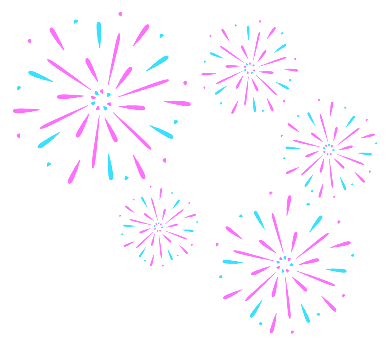 打ち上げ花火の背景