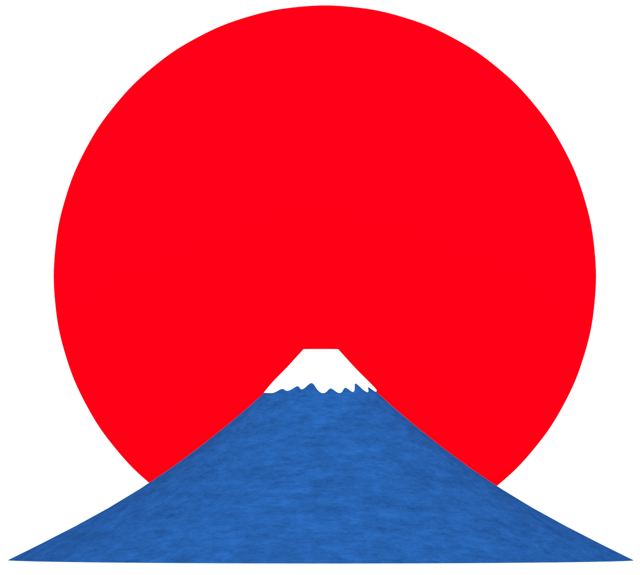 初日の出のイラスト