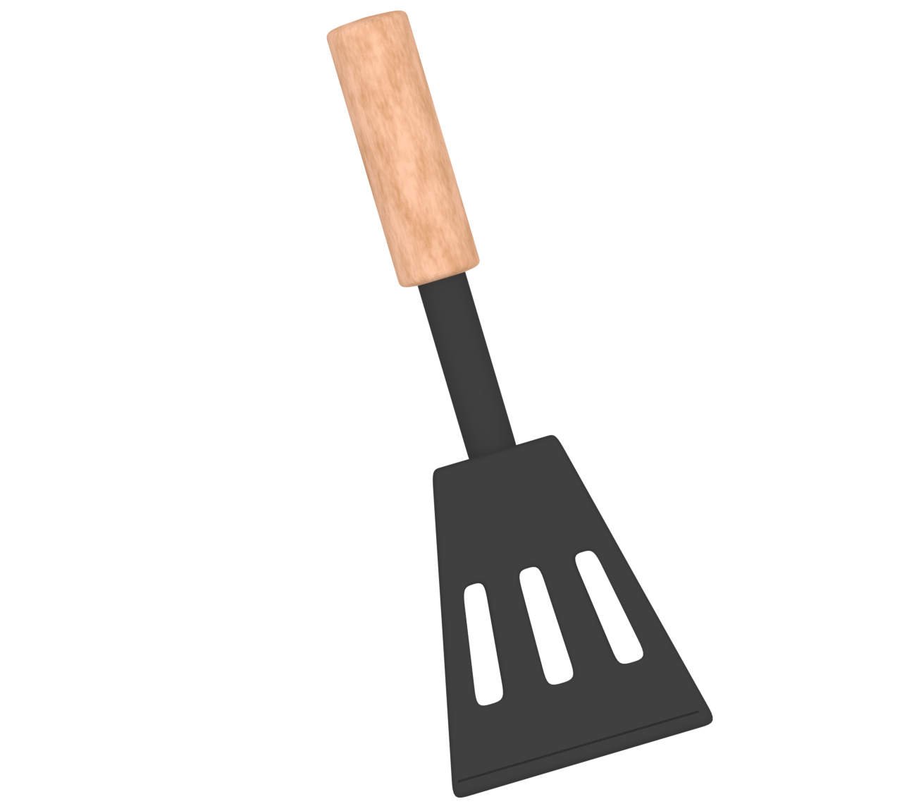 フライ返しのイラスト