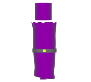 かわいい折り畳み傘のイラスト