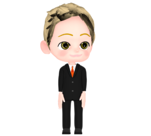 外国人のビジネスマンのイラスト