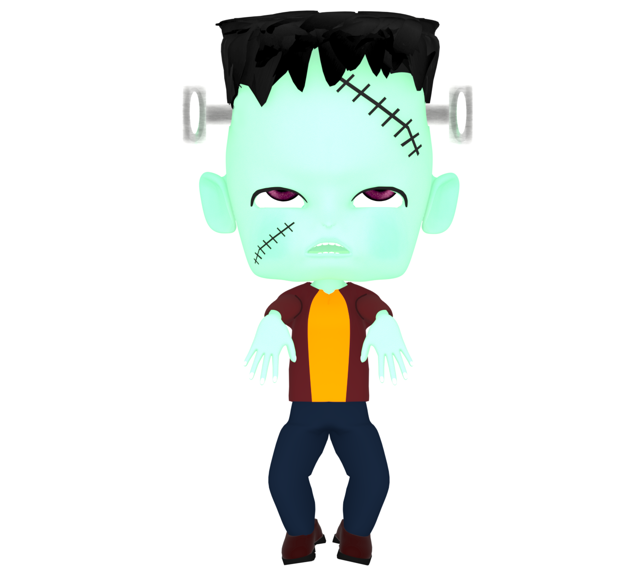 フランケンシュタインのイラスト