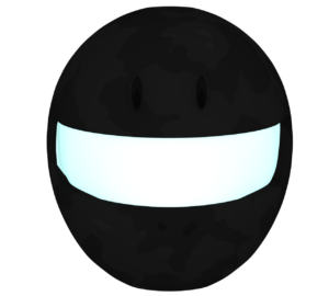 フルフェイスヘルメットのイラスト