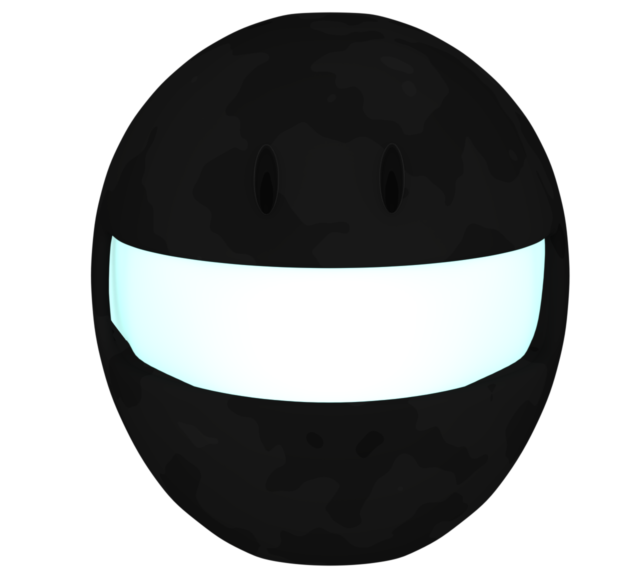 フルフェイスヘルメットのイラスト