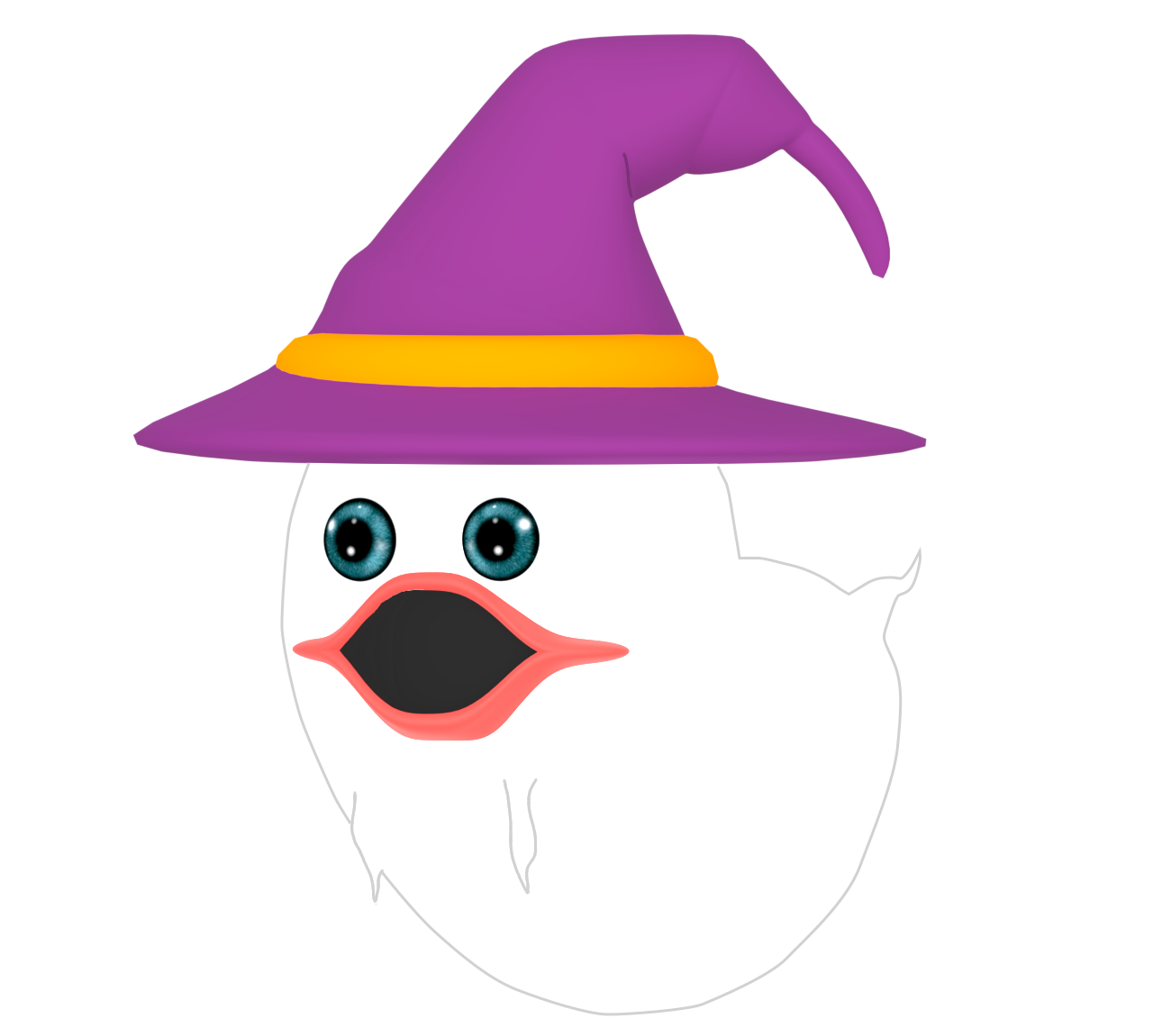 オバケのイラスト