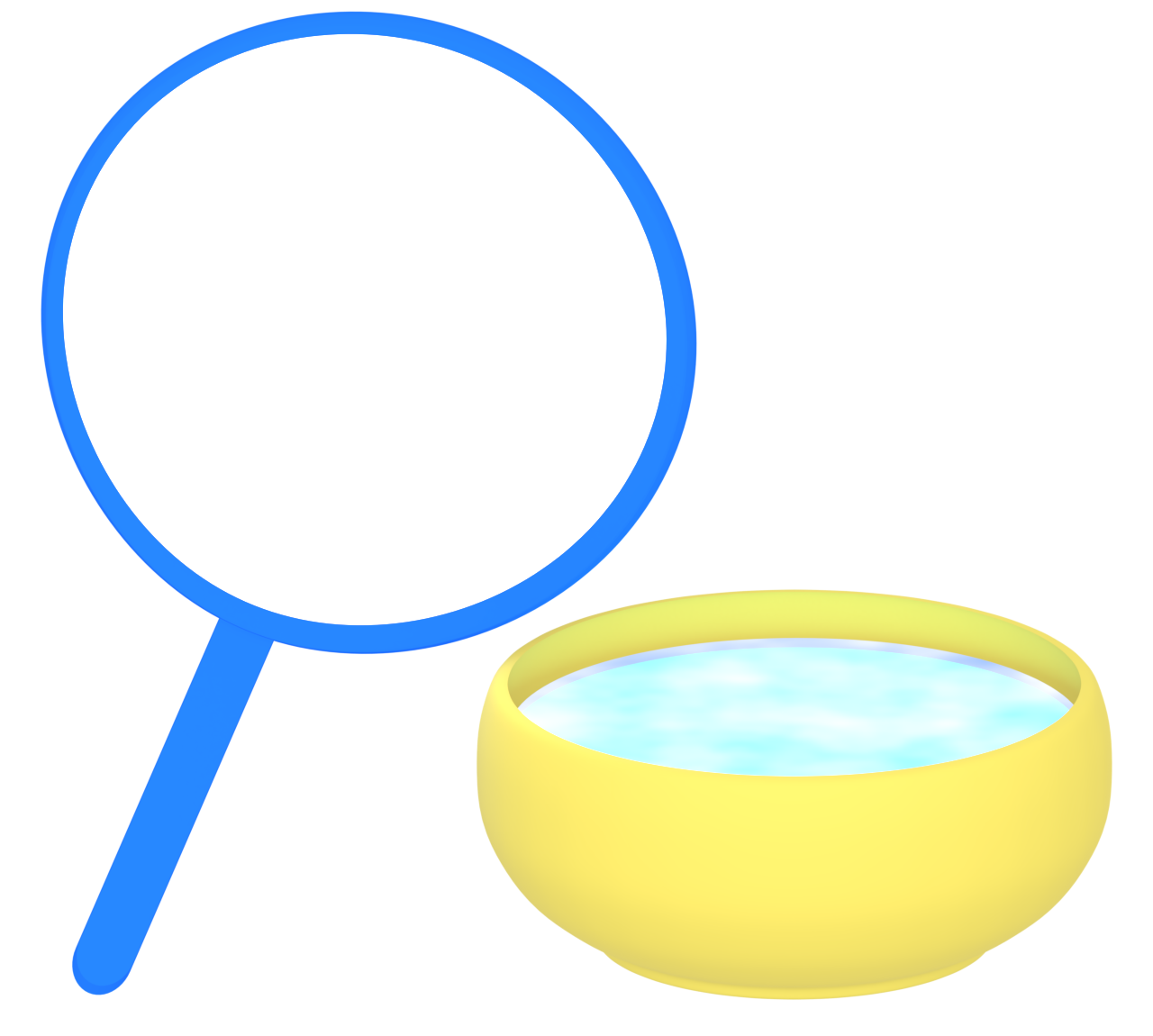 金魚すくいのポイのイラスト