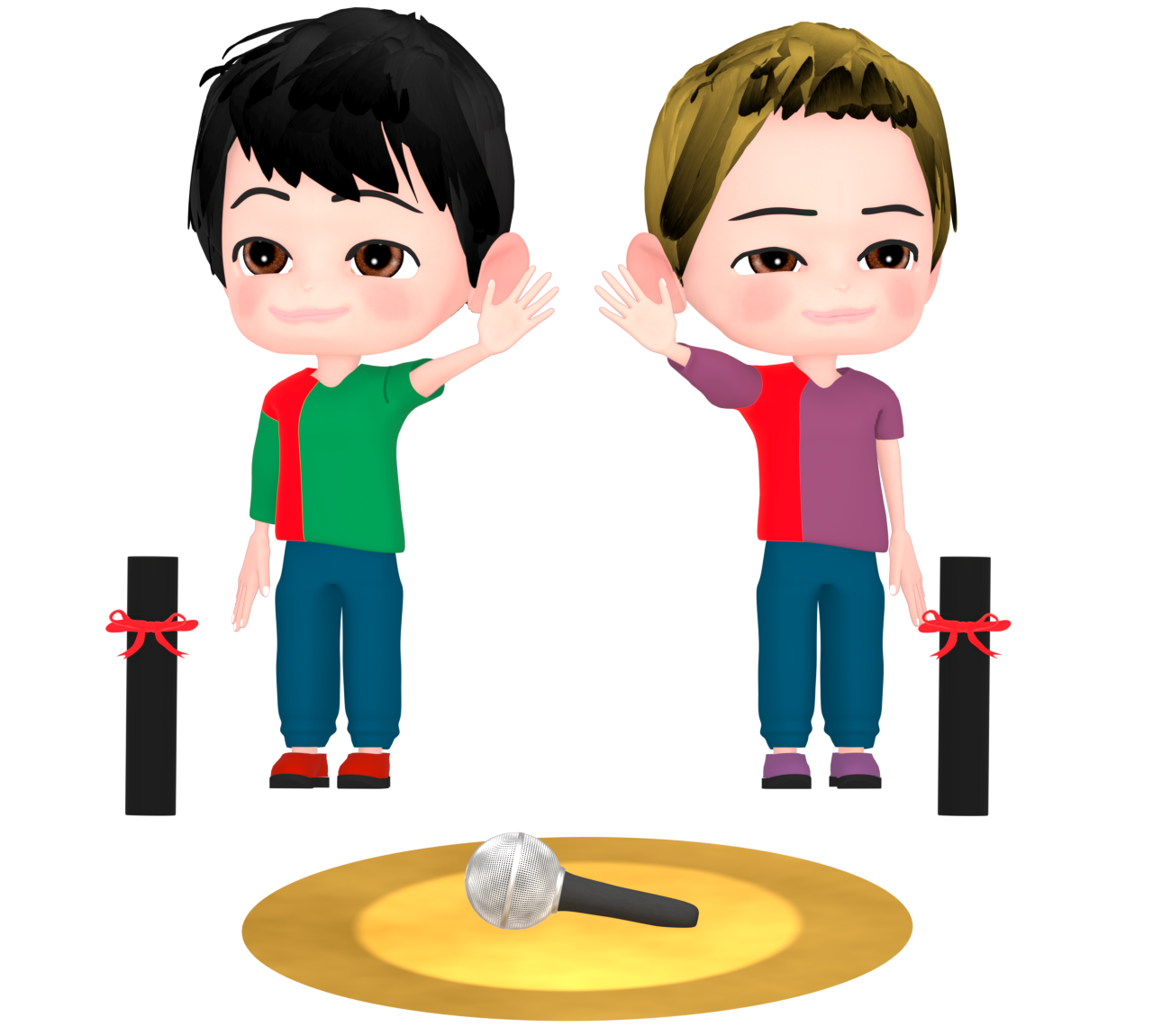 卒業をする男性アイドルのイラスト 10 卒業をする男性アイドルのイラスト