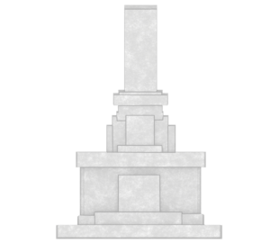 お墓のイラスト