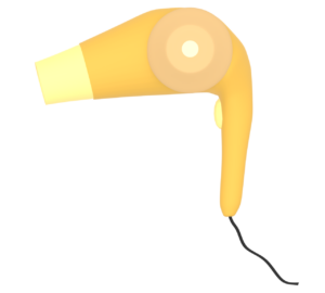 ドライヤーのイラスト