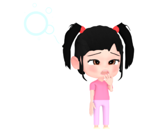 寝ぼける眠たい女の子のイラスト
