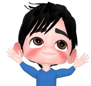 お手上げ状態の男性のイラスト