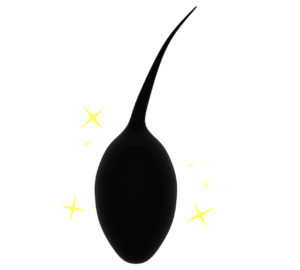 健康な髪の毛のイラスト