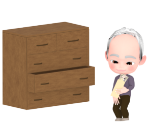 へそくりのイラスト
