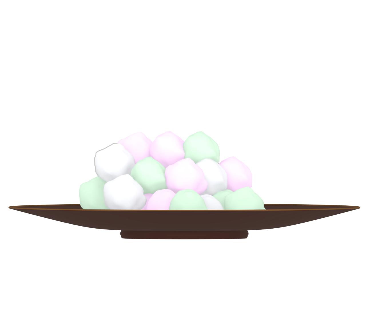 ひなあられのイラスト