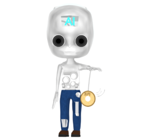 人間を操るAIのイラスト