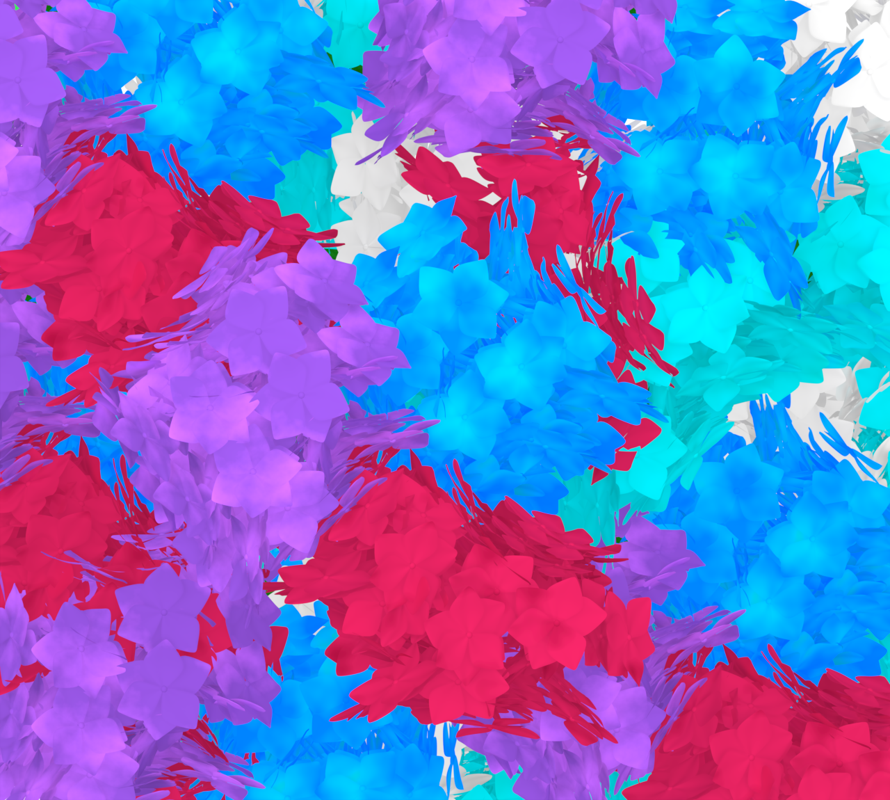 紫陽花の背景素材