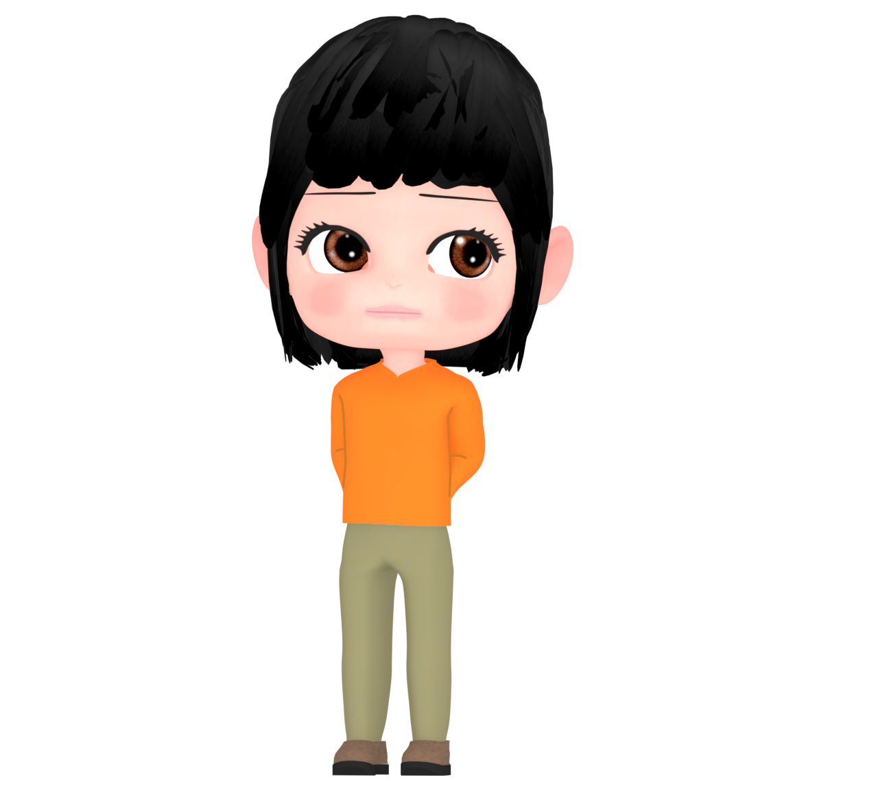 待ちぼうけをするイラスト