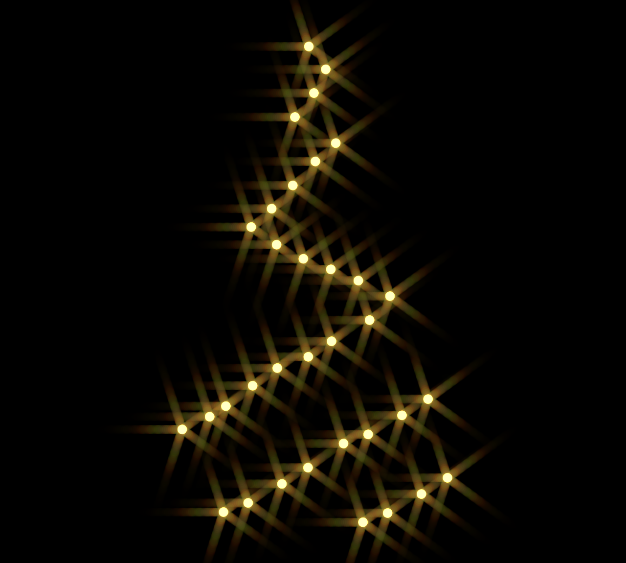 イルミネーションのイラスト