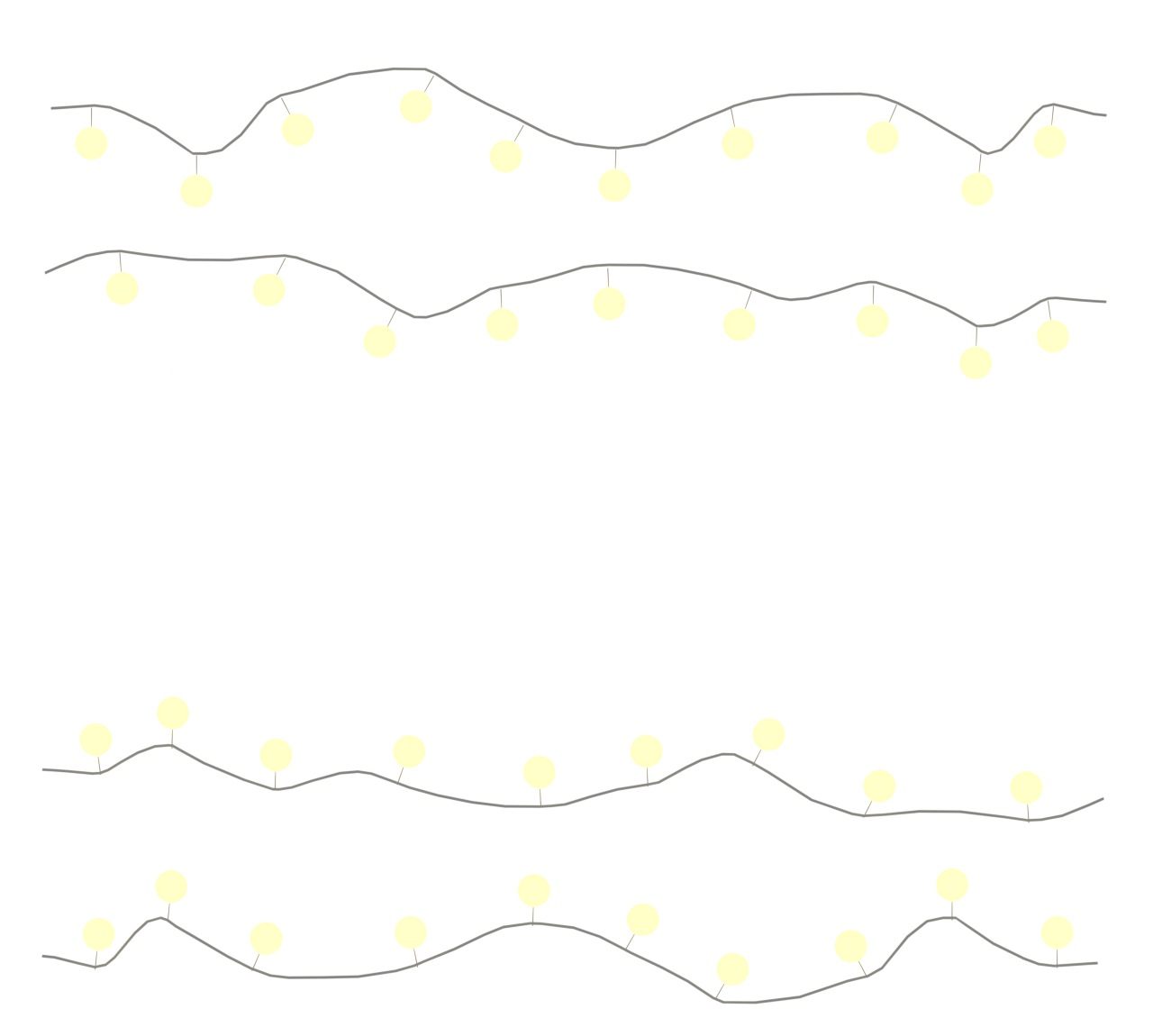 イルミネーションライトアップのイラスト