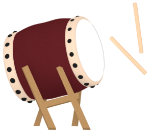 和太鼓のイラスト