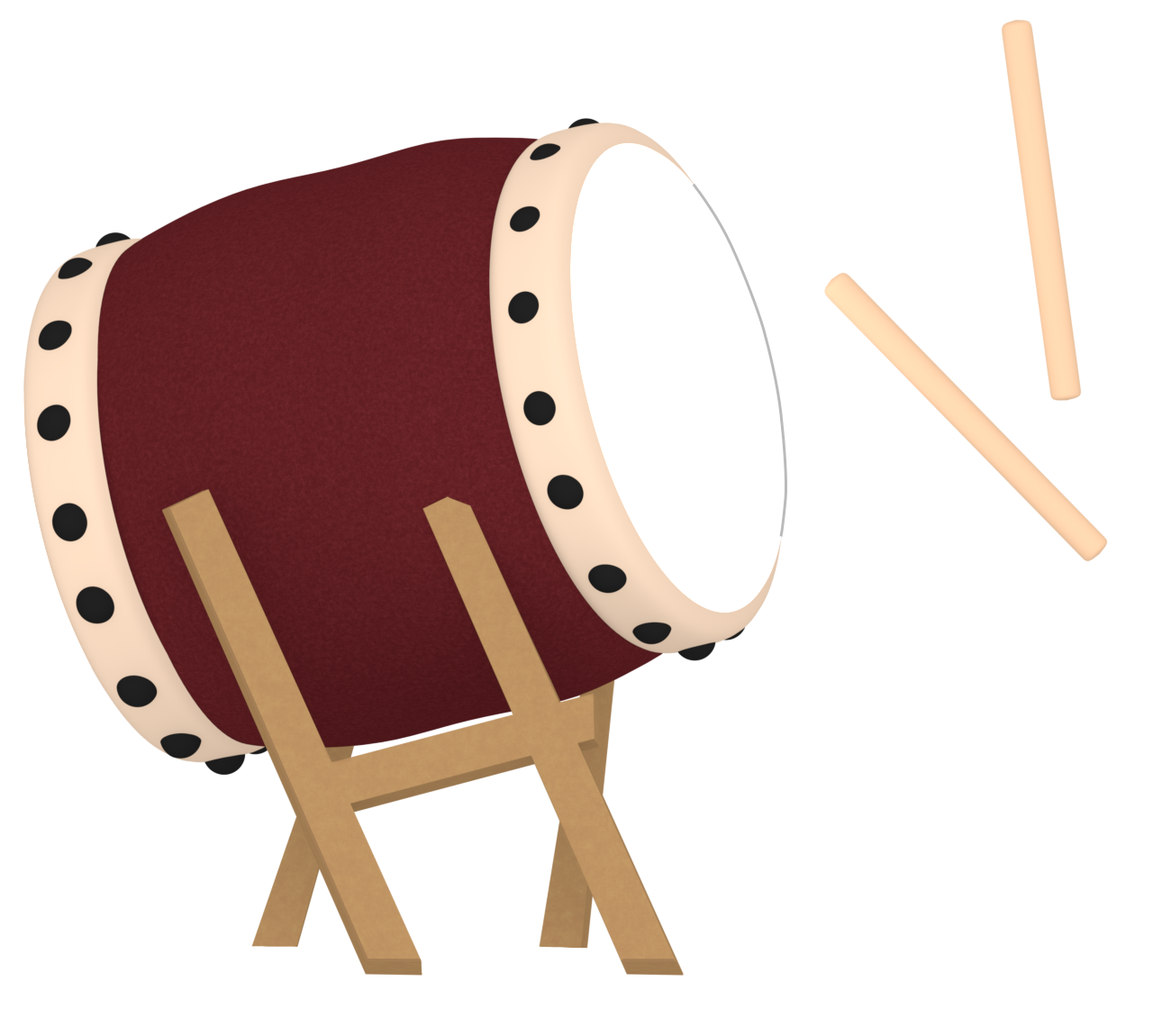 和太鼓のイラスト