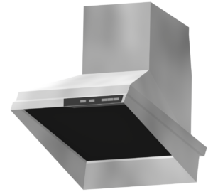 キッチンにあるレンジフードのイラスト