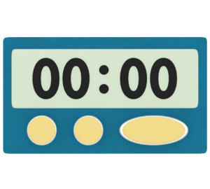 キッチンタイマーのイラスト