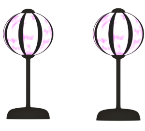 ぼんぼりのイラスト