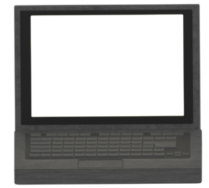 ノートパソコンのイラスト