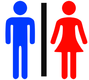 男と女のマーク