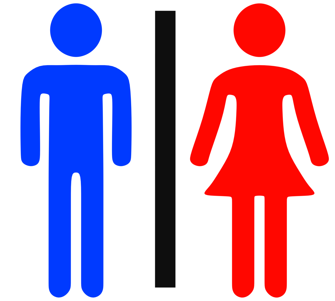男と女のマーク