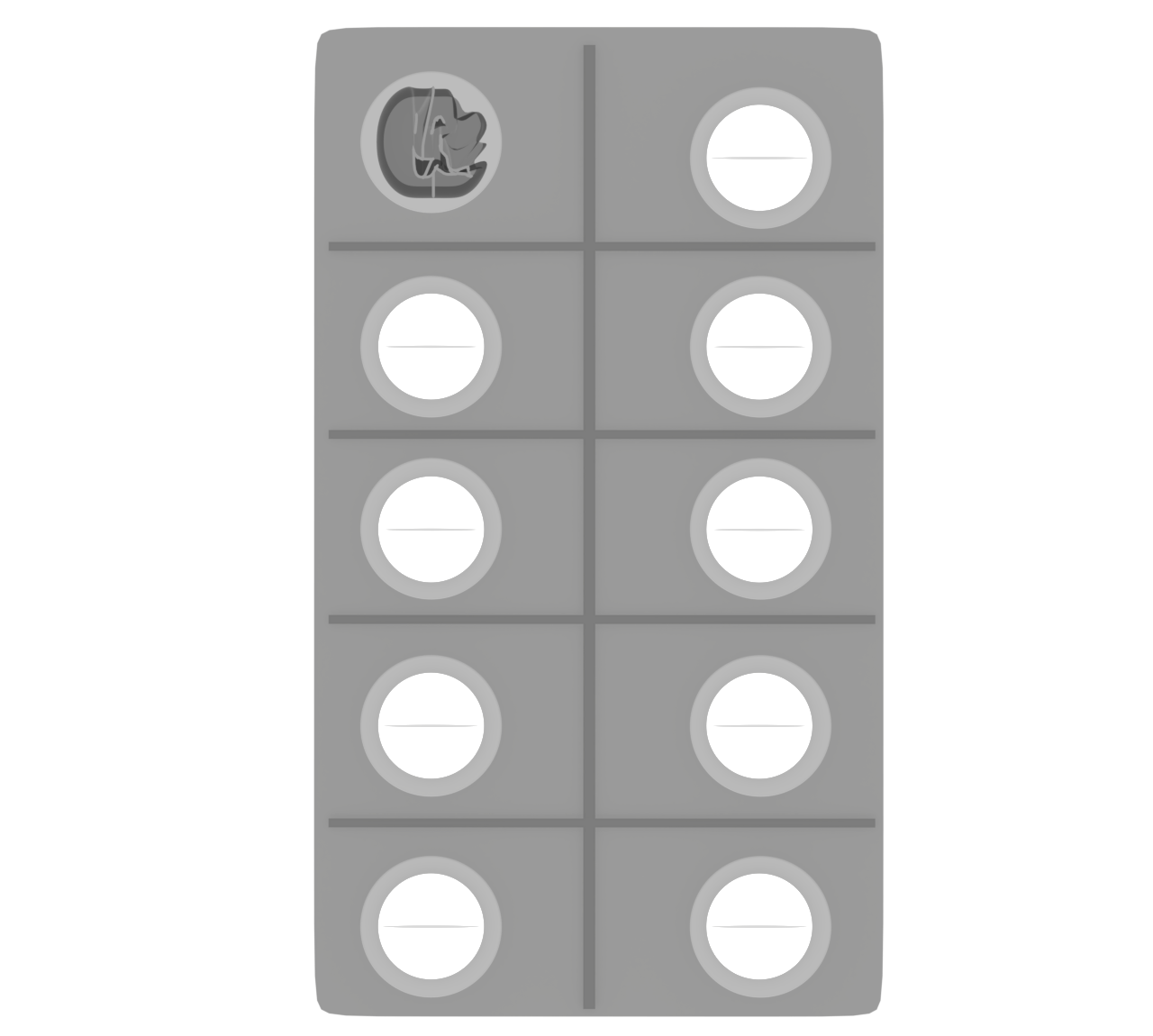 薬を使うPTP包装シートのイラスト