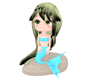 人魚のイラスト