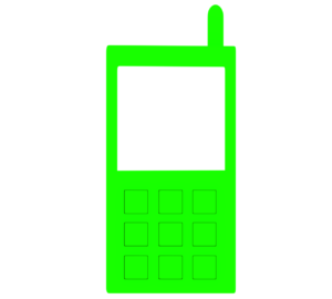 携帯電話のマーク