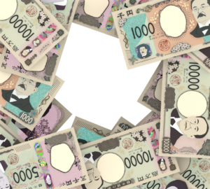 お金の背景
