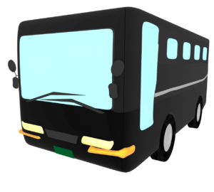 大型バスのイラスト