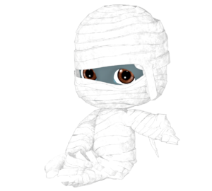 ミイラ男のイラスト